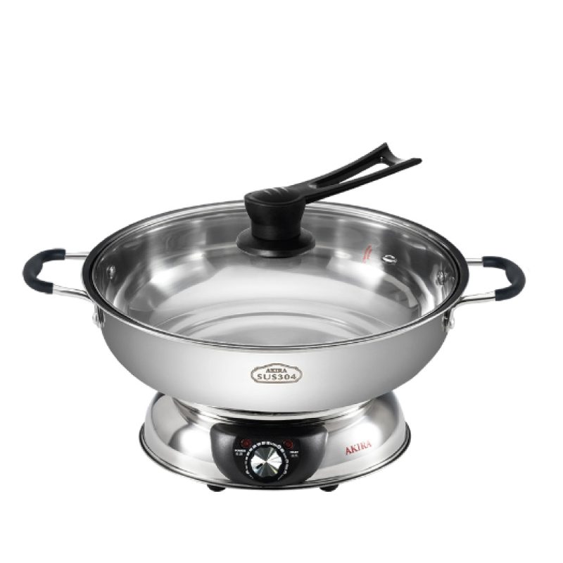 AKIRA 5L Electric Heating Pot Stainless Steel KLS42/SG MAX INTRACORP